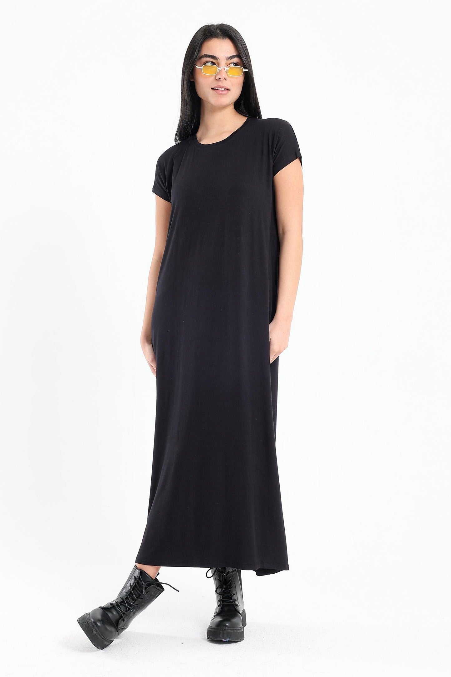 Black Midi Length Dress
