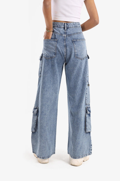 Wide Leg Baggy Jeans