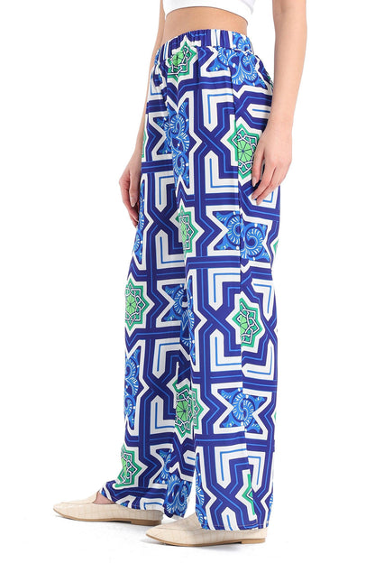 Voile Self Pattern Pants