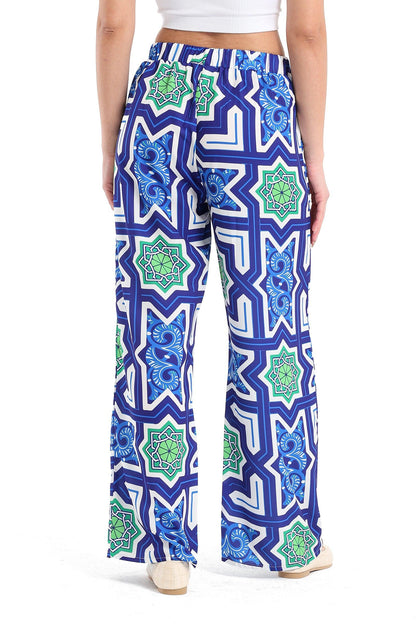 Voile Self Pattern Pants