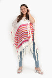 Trico Poncho with Fringes