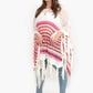 Trico Poncho with Fringes