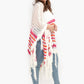 Trico Poncho with Fringes