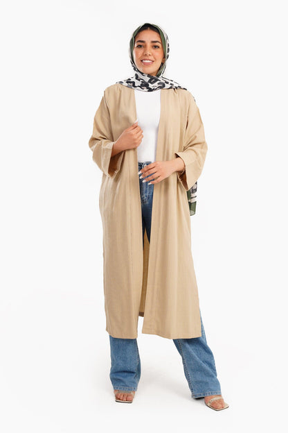 Knee Length Relaxed Fit Kimono