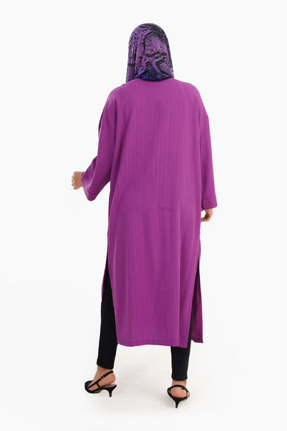 Knee Length Relaxed Fit Kimono