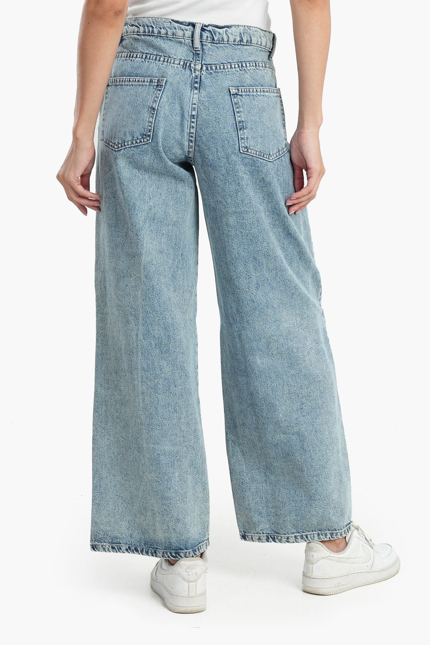 Jeans with 4 Front Flap Pockets