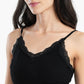 Sleeveless Top with Lace