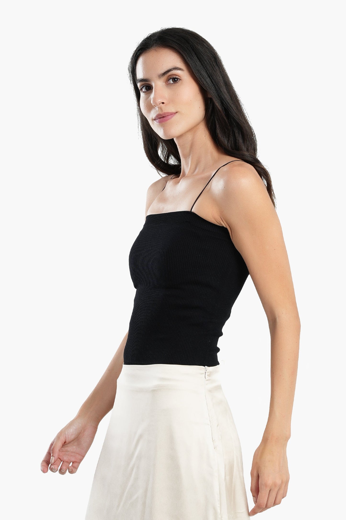 Slim Top with Spaghetti Straps