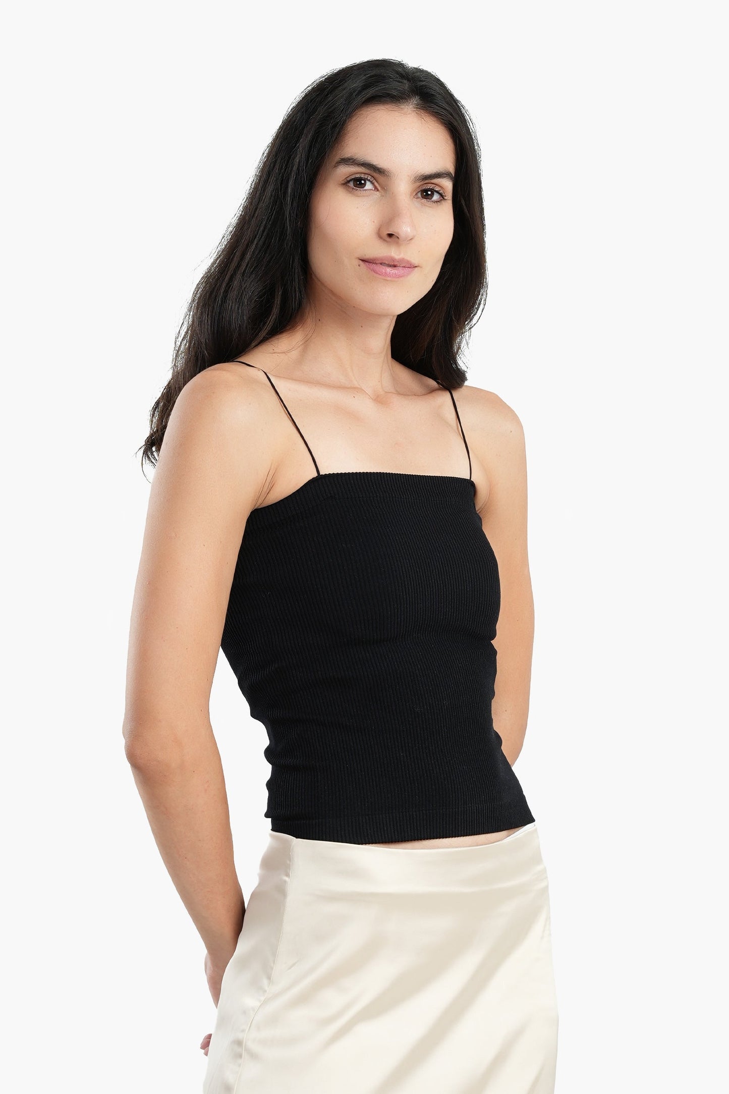 Slim Top with Spaghetti Straps