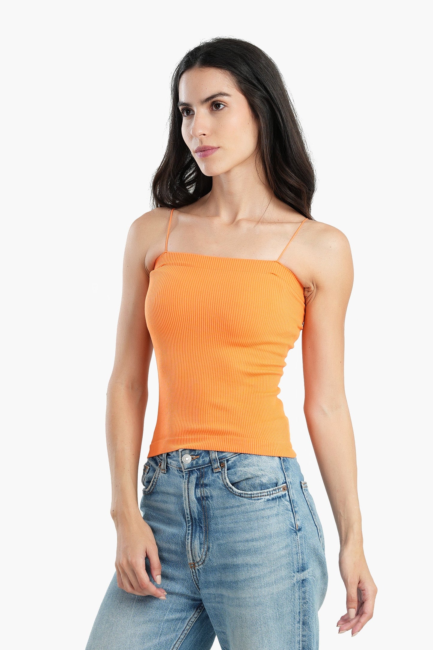 Slim Top with Spaghetti Straps