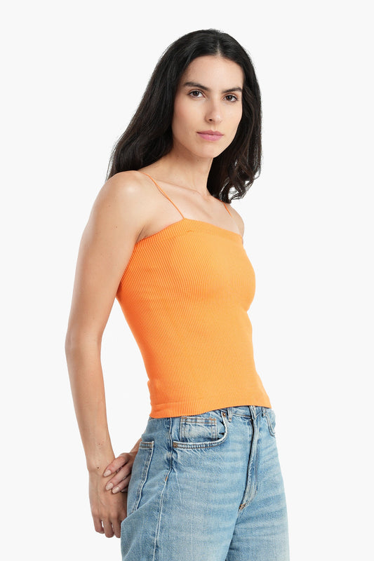 Slim Top with Spaghetti Straps