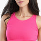 Sleeveless Ribbed Crop Top