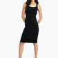 Ribbed Slim Fit Above Knee Dress