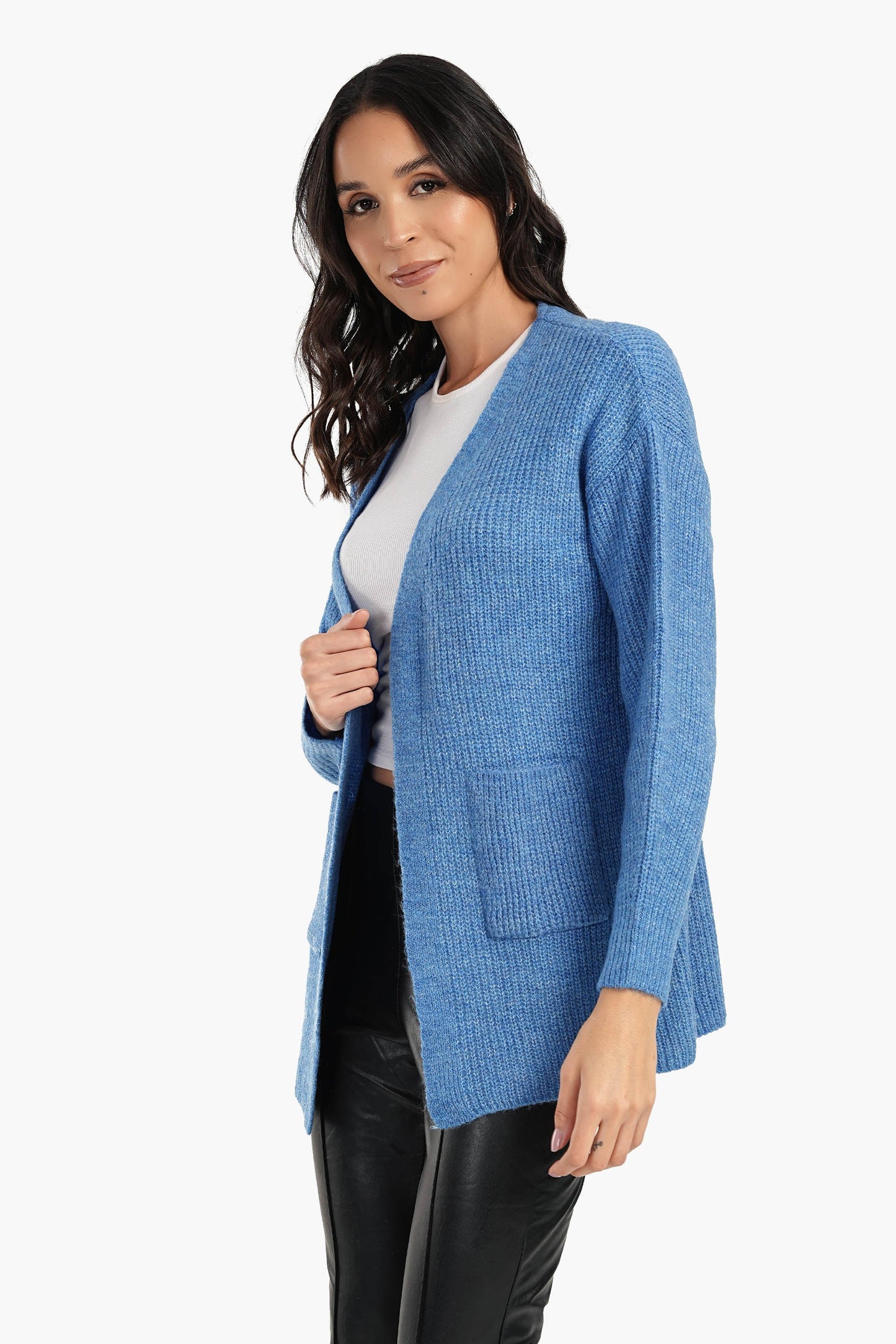 Knitted Cardigan with Pockets