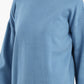 Plain Pullover with Wide Ribbed Hem