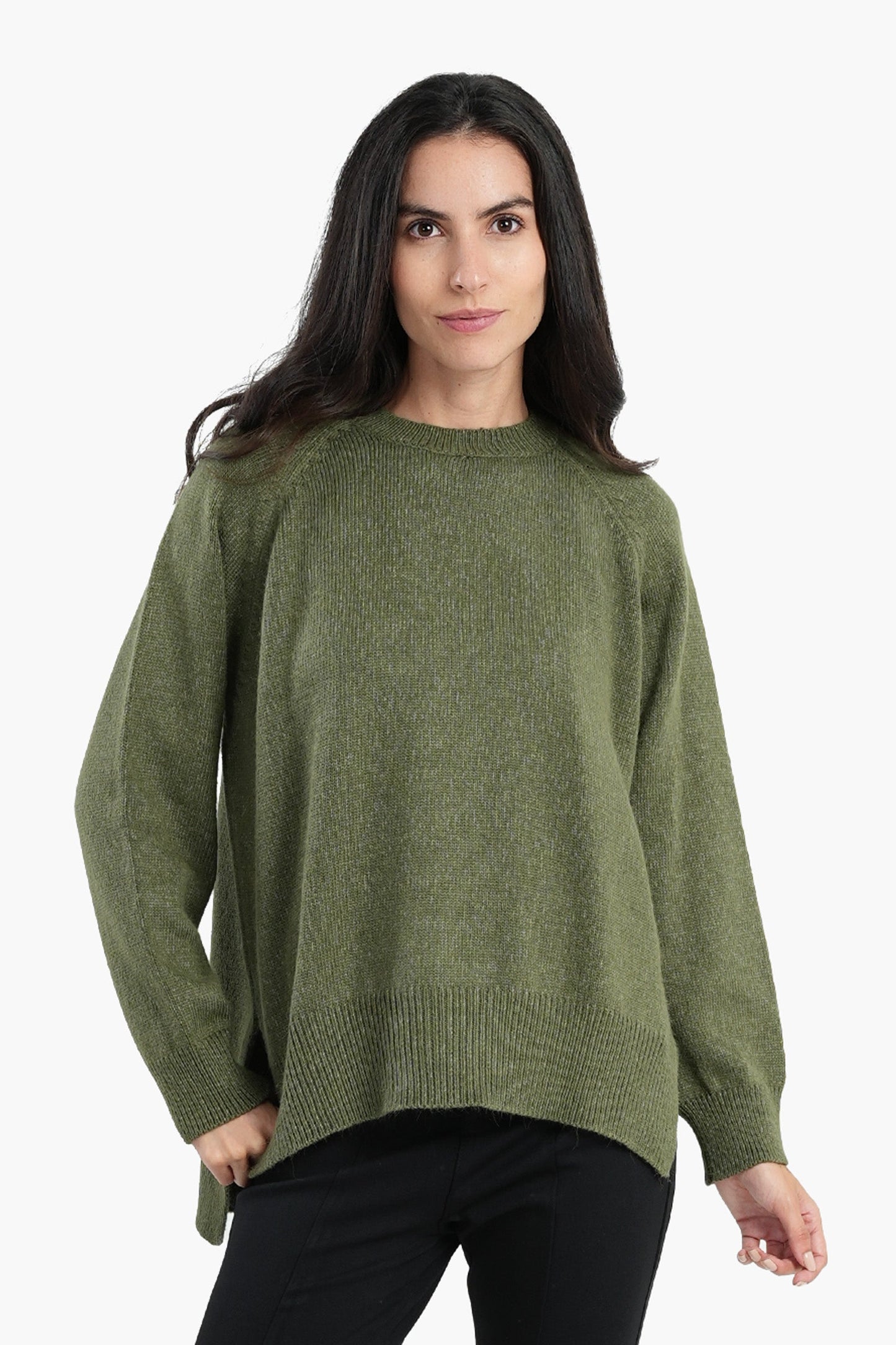 High Low Long Sleeves Pullover