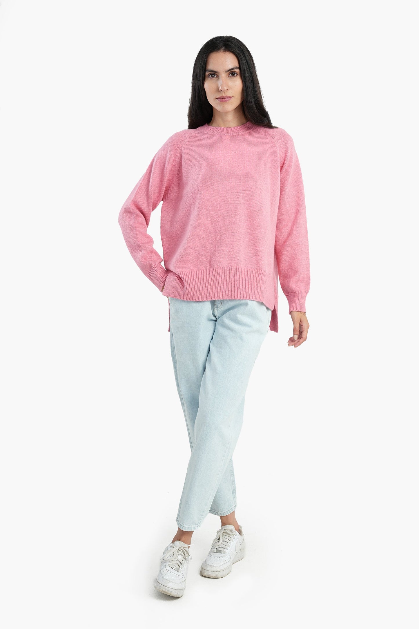 High Low Long Sleeves Pullover