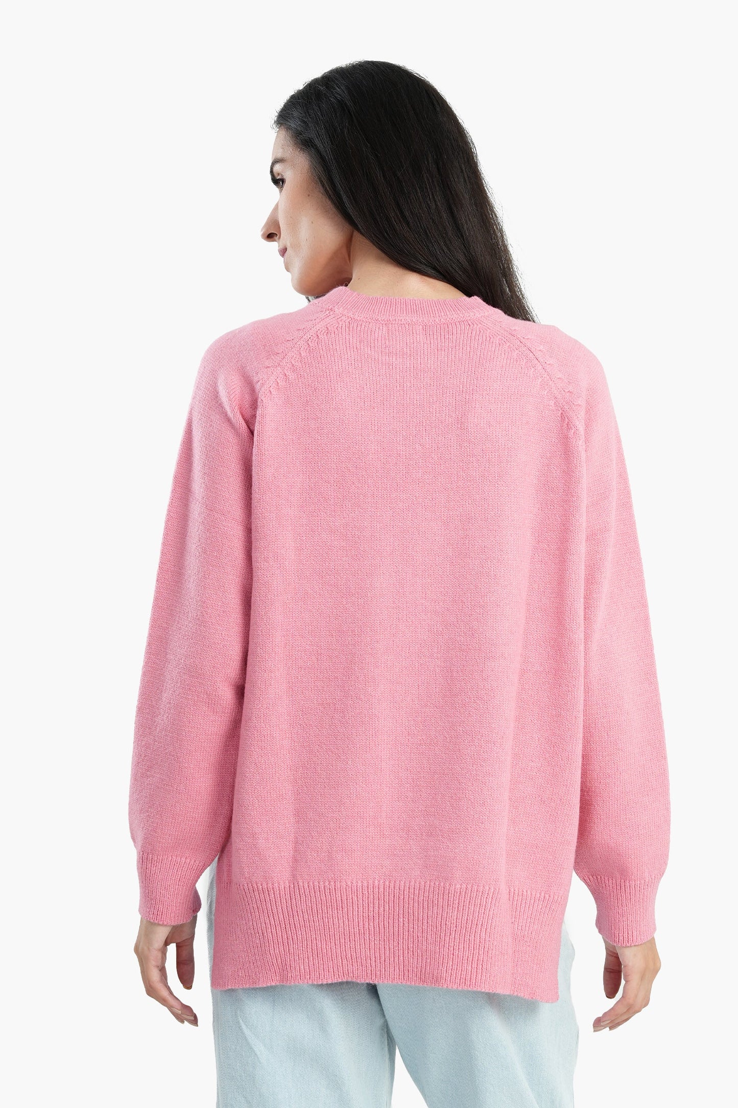 High Low Long Sleeves Pullover