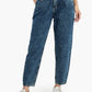 Ankle Length Mom Fit Jeans