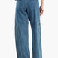 Wide Leg Jeans in Back Flap Pockets