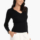 Johnny Collar Ribbed Pullover