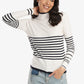 Soft Wool Pullover with Stripes