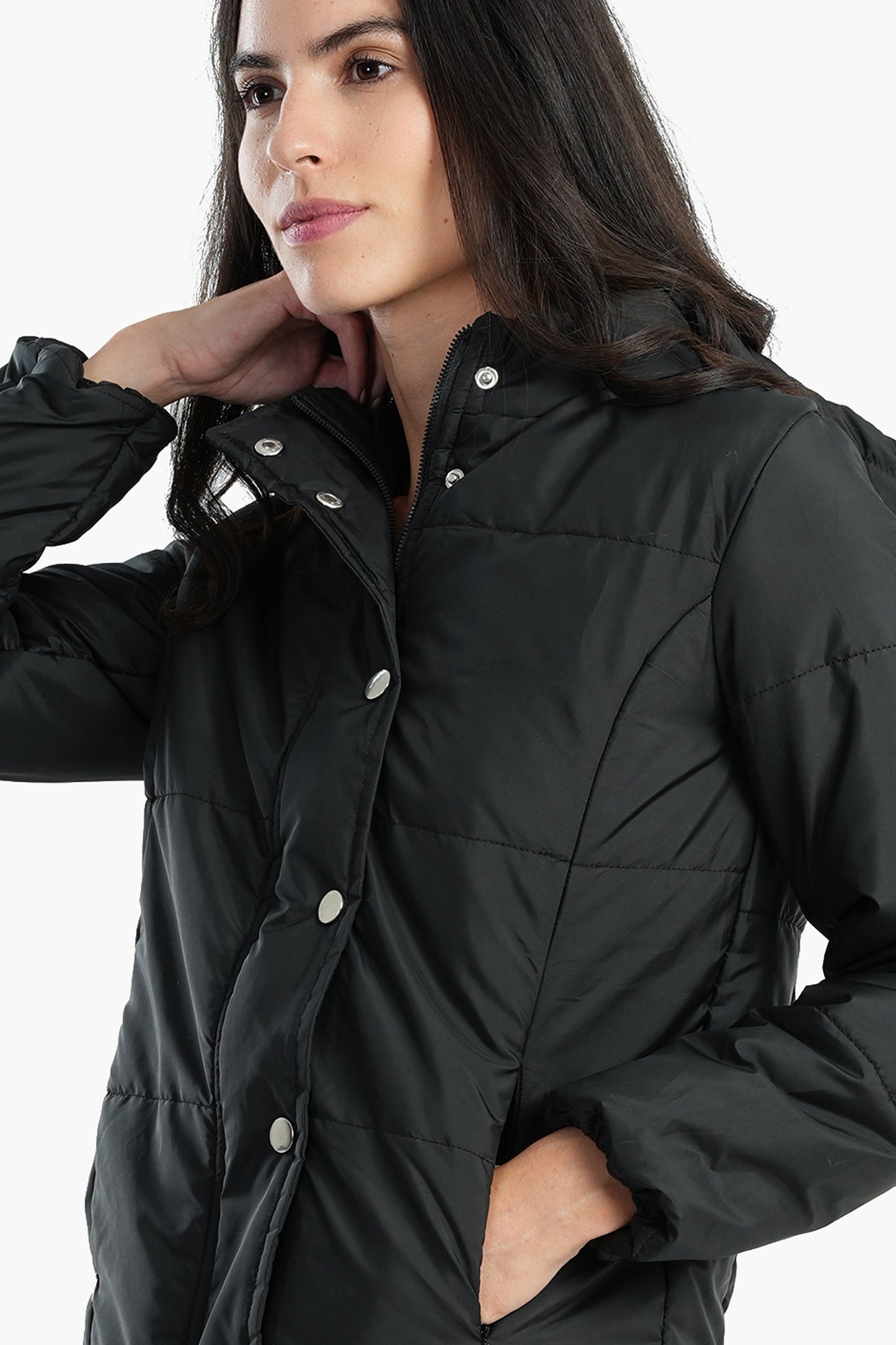 Puffed Hooded Jacket