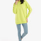 Lime Melton Lounge Hoodie