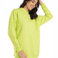 Lime Melton Lounge Hoodie