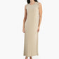 Viscose Sleeveless Midi Length Dress