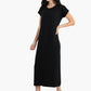 Viscose Slip-on Basic Dress