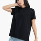 Cotton Basic Slip-on T-Shirt