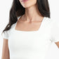 Cotton Square Neck Top