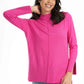 Wide Ribbed Hem Lounge Pullover