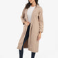 Cafe Notched Collar Coat