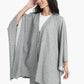 Poncho with Cape Sleeves