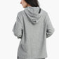 Ribbed Polyester Hoodie