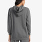 Dark Gray Plain Lounge Hoodie