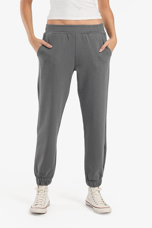 Dark Gray Lounge Jogger Pants