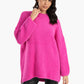 Wool Vibrant Color Pullover