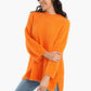 Wool Vibrant Color Pullover