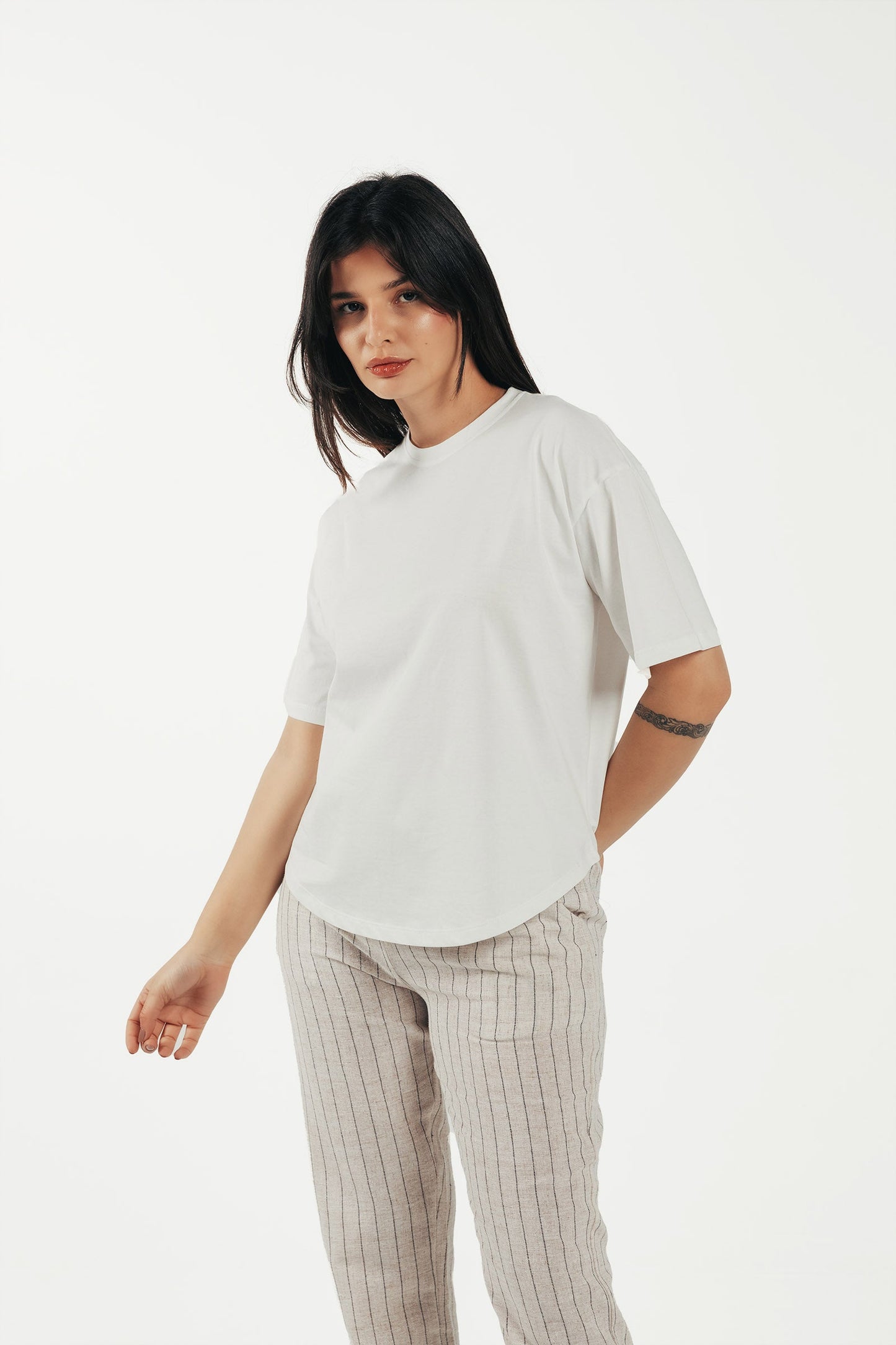 Loose Fit Cotton T-Shirt