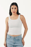 Ribbed Round Neck Top