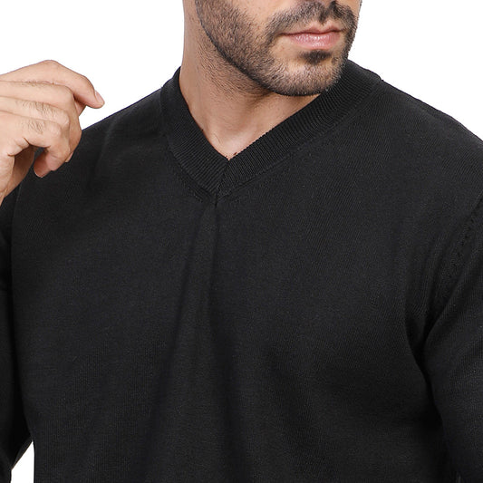 V-Neck Plain Pullover