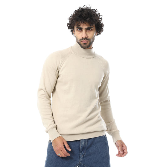 High Neck Long Sleeve Pullover