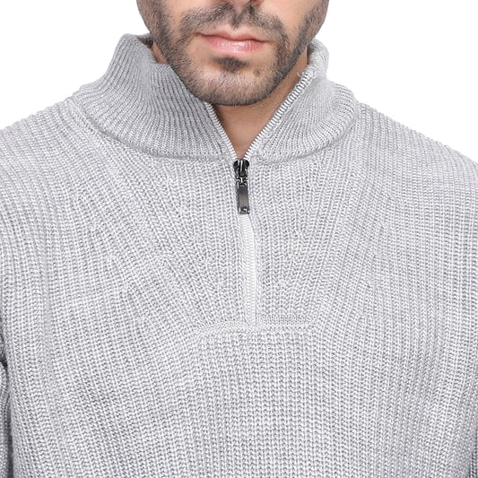 Zipper Neck Pullover