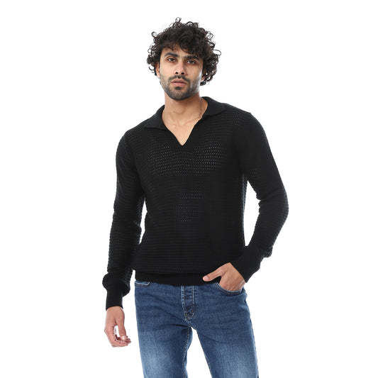 V-Neck Plain Pullover