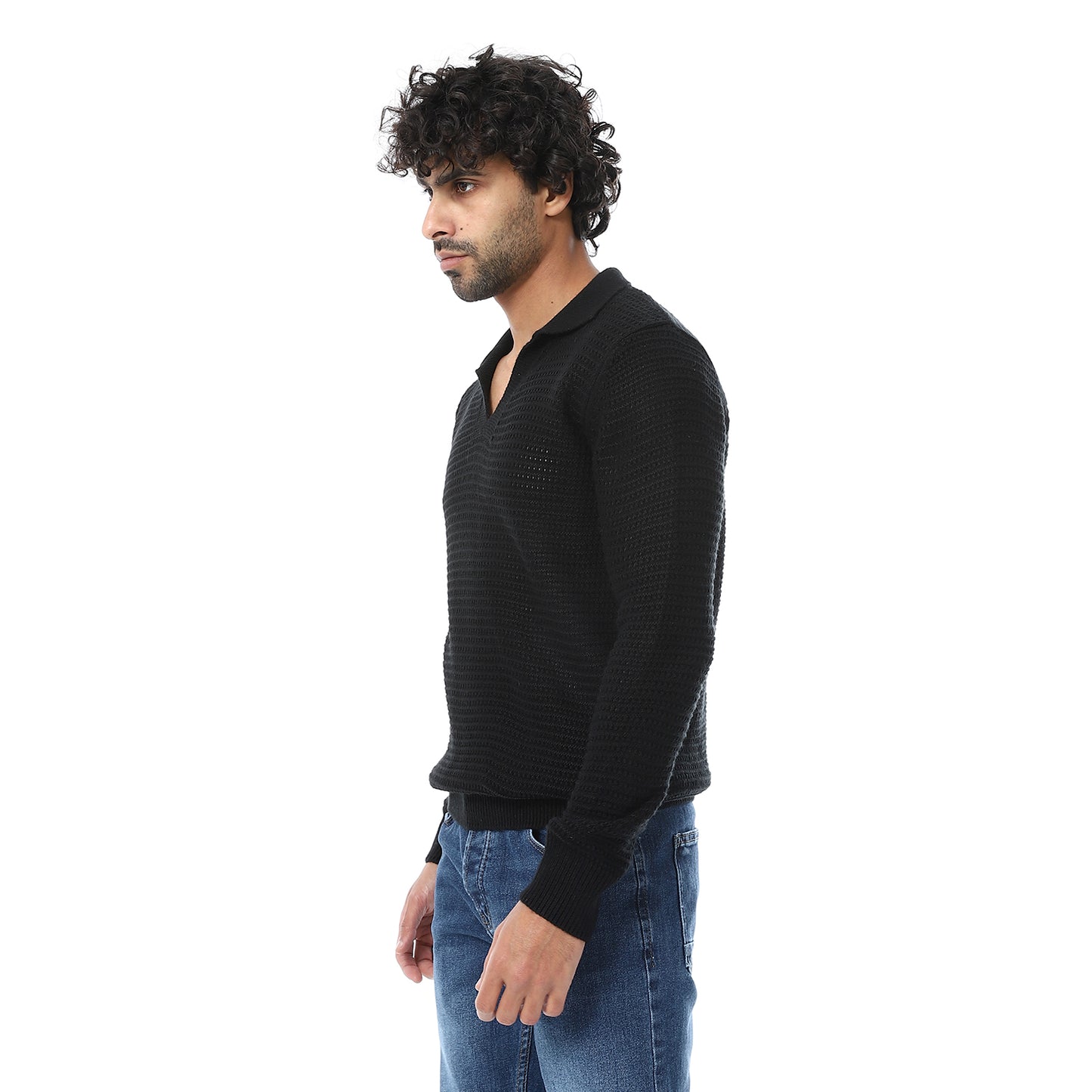 V-Neck Plain Pullover