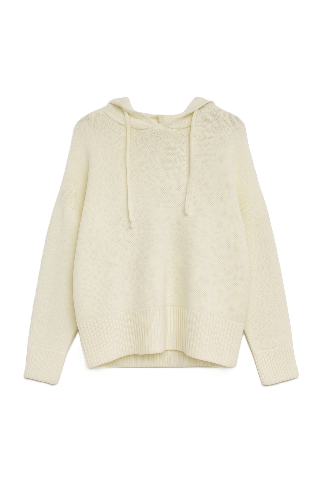 Wool Hooded Pullover