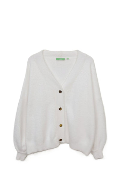 Relaxed V-Neck Cardigan